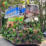 Animatronic T-Rex Float Animatronic Dinosaur Car For Theme Park Decoration Festival Equipment for sale