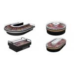Air Cooled Meat Display Refrigerator Commercial Meat Display Cases for sale
