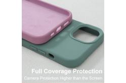 China Drop Protection Real Liquid Silicone Phone Cover Shockproof For IPhone Cover supplier