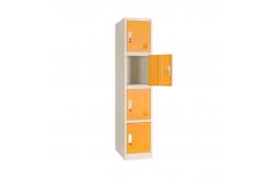 China New Style School Storage Small Metal 4 Compartment Locker For Students supplier