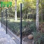 Outdoor Galvanized Welded 3D Wiremesh Fence Panel Easily Assembled Segment Types Metal Fence for sale