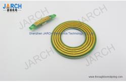 China 6 Circuits rotary electrical interface , electric flat slip ring For Robotics supplier