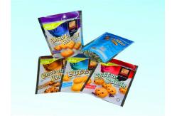 China custom foil moisture permeable Stand up matte finished cookies bag supplier