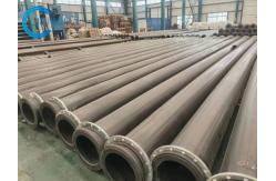 China DN300 Round UHMWPE Dredging Pipe 20 - 610mm Outer Diameter supplier