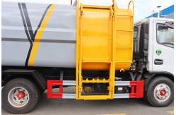 China 4x2 Drive 6CBM Dongfeng Waste Compactor Truck With Back Mounted Bucket supplier