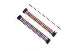 China Custom Male To Female PCB Connector Cable 1P-40P DuPont 2.54mm supplier