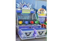 China 100W Kids Game Machine 4 Players 6 In 1 Ball Shoot Arcade Machine supplier