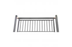 China External Prefabricated Handrails Balustrade Courtyard Modern Metal Railing Interior Custom supplier