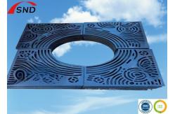 China Ductile Iron Square Walkway Grating For Outdoor Tree Slab Pit Grating supplier