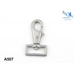 Metal Button Push Bag Snap Hook Hand Polished With Hanging Plating for sale
