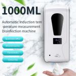 Automatic Sensor ABS PP PC Automatic Soap Dispenser 1000ml For Hand Sanitizer for sale
