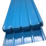 Corrugated PPGI Steel Metal Iron Roofing Sheet In Ral Color ASTM A653 for sale