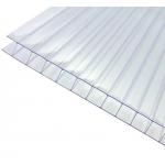 Clear Twin Wall Polycarbonate Roofing Sheet With Modern Design 4mm-20mm Thickness