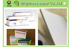 China Strong Stiffness White Cardboard Sheets 400gsm Paper Moisture Proof supplier