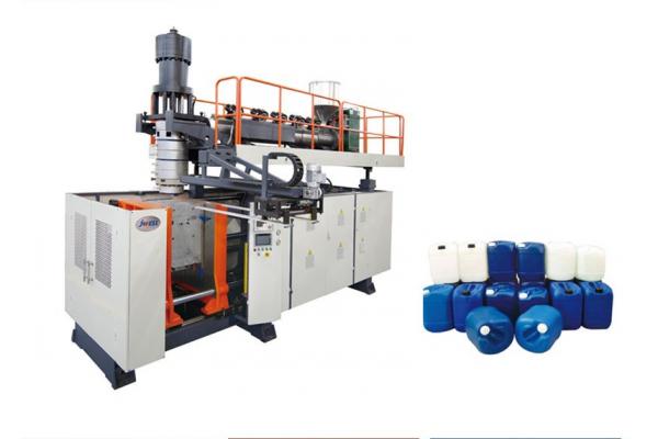 90mm Jerry Can Blowing Machine 4 Zones Heating Screw Diameter