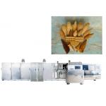 Full Automatic Sugar Cone Production Line For Making Waffle Cup / Bowl CE Approved for sale