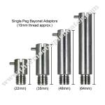 Customized Industrial Sheathed Bayonet k Type Thermocouple for sale