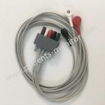 Mindray 3-Lead ECG EKG Cable EL6301B 0010-30-42734 For Adt/Ped AHA Snap Reusable for sale