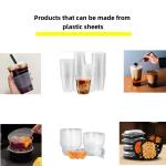 Used Plastic Transparent Disposable Cup Making Machine