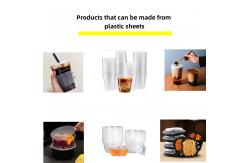 China Used Plastic Transparent Disposable Cup Making Machine supplier