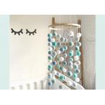 Handcrafted Diy Felt Ball Mobile , 100% New Zealand Wool Felt Ball Baby Mobile for sale