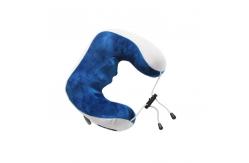China Adjustable Temperature Portable U-Shaped Electric Heating Pillow For Car Travel supplier