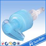 Blue and transparent beautiful plastic bottle pumps for soap dispensers
