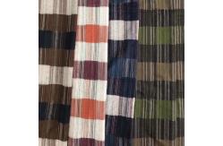 China Stonewashed Stripe Linen Fabric 100gsm supplier