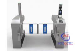 China Disabled Swing Barrier Gate 304 Stainless Steel For Airport Subway supplier