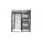Custom Pedestrian Mechanical Full Height Turnstile Turn Style Gate for sale