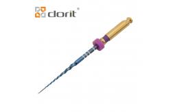 China Purple Root Canal Files 25mm S1 Endodontic Files Heat Activation Blue supplier
