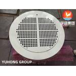 ASTM A182 F304 F316L Tubesheet For Heat Exchanger PT Avaiable