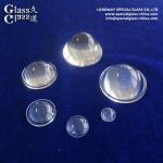 Optical Grade Pyrex Glass Plano Aspheric Lens For Led Lighting Applications for sale