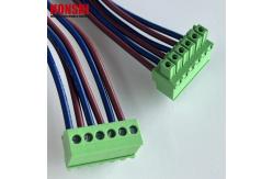 China 3.5mm Female Pluggable Terminal Block Wire And Cables Assembly Manufacturer Wiring Harness supplier