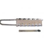 150KN Bolt Type Overhead Line Tools And Equipment , Wire Rope Grips For OPGW for sale