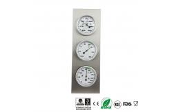China Stainless Steel Material Calibrated Temperature And Humidity Monitor 350g Light Weight supplier