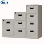 Office Steel KD Structure RAL7035 4 Drawer Filing Cabinet