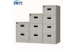 China Office Steel KD Structure RAL7035 4 Drawer Filing Cabinet supplier