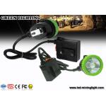 50000 Lux 11.2Ah Li ion Battery Mining Hard Hat Led Lights , IP68 Waterproof Hunting Light for sale