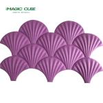 Sound-Absorbing 3D Acoustic Panel For Improving Acoustic Environment