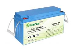 China 24V 100Ah Cleaner Machine Battery With Bluetooth LCD Indicator supplier