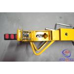 A3 Steel Yellow / Red Reliable Car Wheel Clamp , Portable Vehicle Wheel Lock