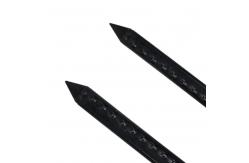 China Sturdy Plastic Coated Fiberglass Garden Plant Support Stakes For Calming Plants supplier