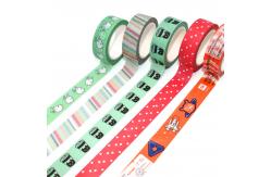 China Self Adhesive Masking Paper Tape Custom Decorative Packing Tape supplier