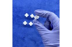 China High Temp Opaque Perforated Quartz Parts Thickness 100mm supplier