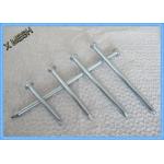 Q195 BWG9 X 3 Galvanized Binding Wire , Smooth Iron Wire Nails Bright Polish for sale