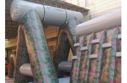 China Giant Inflatable Obstacle Course 0.55 Mm PVC Tarpaulin For Entertainment supplier