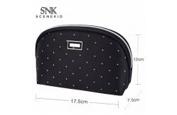 China Polyester Customized Shell Shape Blue Toiletry Pouch Bag supplier