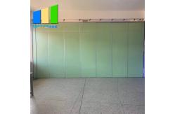 China Wooden Acoustic Room Dividers Folding Classroom Partition Sliding Door Movable Partition Wall supplier