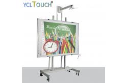 China Large Interactive Electronic Whiteboard 86 Inch Infrared 20 Points Touch Screen supplier